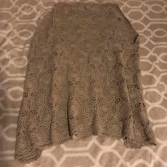 Crocheted Jon Christy Vest, Small - Picture 2 of 2
